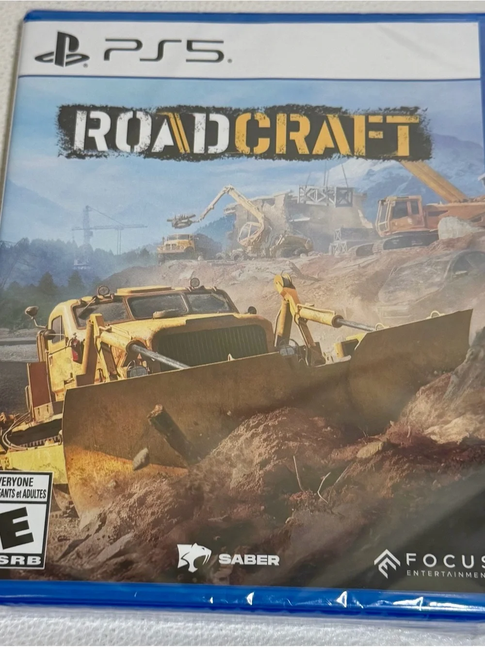 RoadCraft PS5 Brand New Factory Sealed Physical Video Game Focus Saber 2025